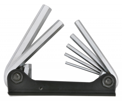 600713 Hexagon key wrench set (folding) 7-pcs, Sonic Equipment