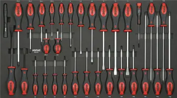 603207 Screwdriver set, SFS 32-pcs, Sonic Equipment