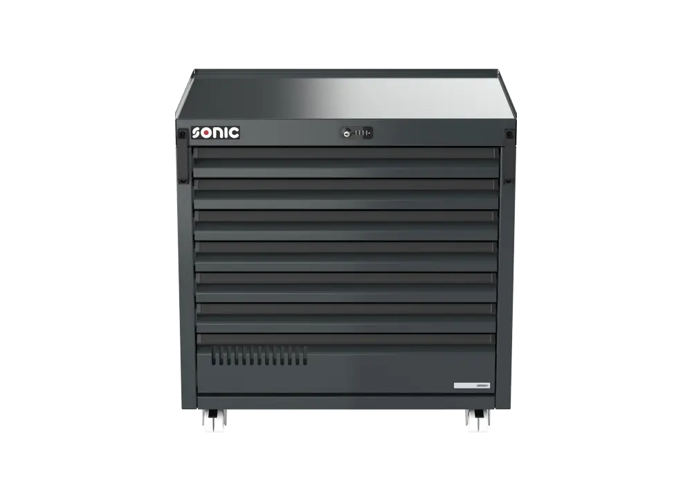 5089005 MSS+ 870mm portable cabinet, 7 drawers, Sonic Equipment