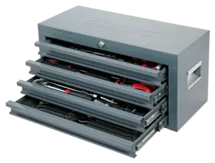 Cassettiera attrezzata 96pz (nero), 709601 Sonic Equipment