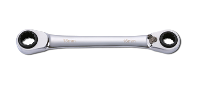 4170402 4in1 Ring ratchet wrench 16-17 & 18-19, Sonic Equipment