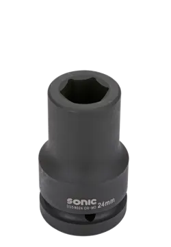 3559026 Impact socket 1'', 6pt. deep 26mm, Sonic Equipment