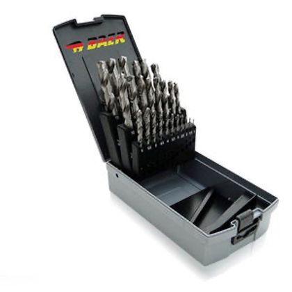 1-13mm (+0.5mm) Set Punte da trapano, HSSG (25 pz)