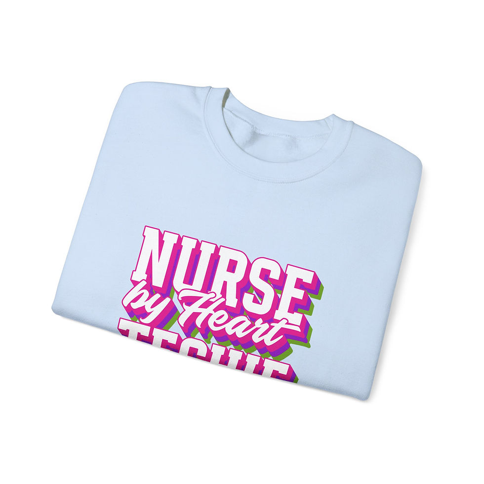 Thumbnail: Funny Nurse Techie Crewneck Sweatshirt
