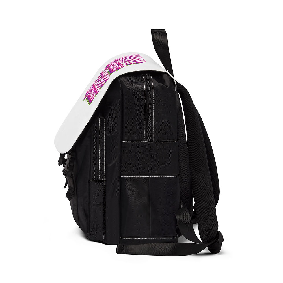 Thumbnail: Techie by Heart Unisex Casual Shoulder Backpack