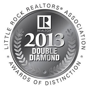 Little Rock Realtors Association 2013 Double Diamond Award