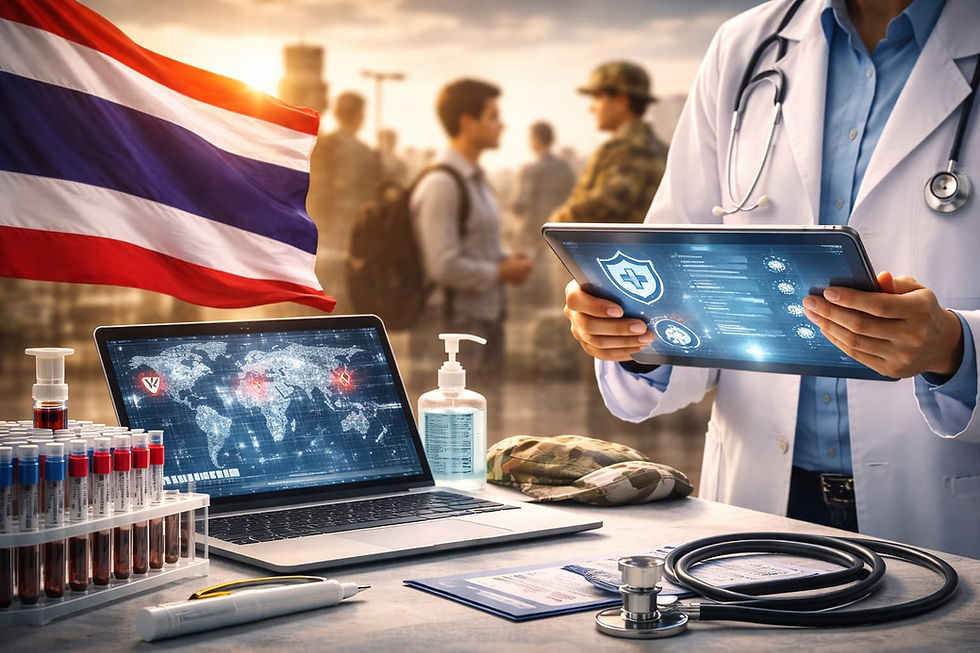 ไทยปรับโครงสร้างระบบสุขภาพรับมือวิกฤตตะวันออกกลาง