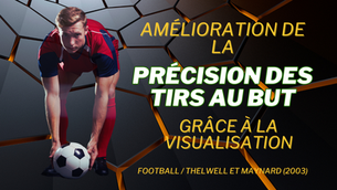 Amélioration de la précision des tirs au but grâce à la visualisation [Football / Thelwell et Maynard (2003)]