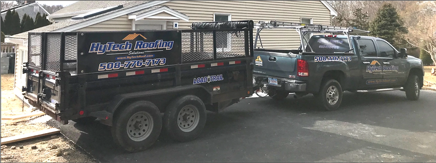 Roofing Truck and Trailer