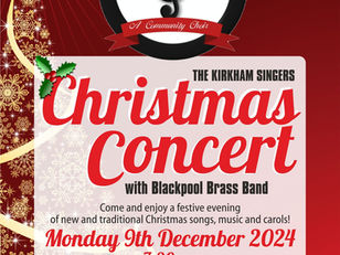 Kirkham Singers Christmas Concert.
