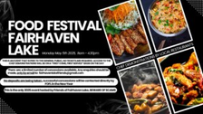🍴 Friends of Fairhaven Lake – Food Festival 2025