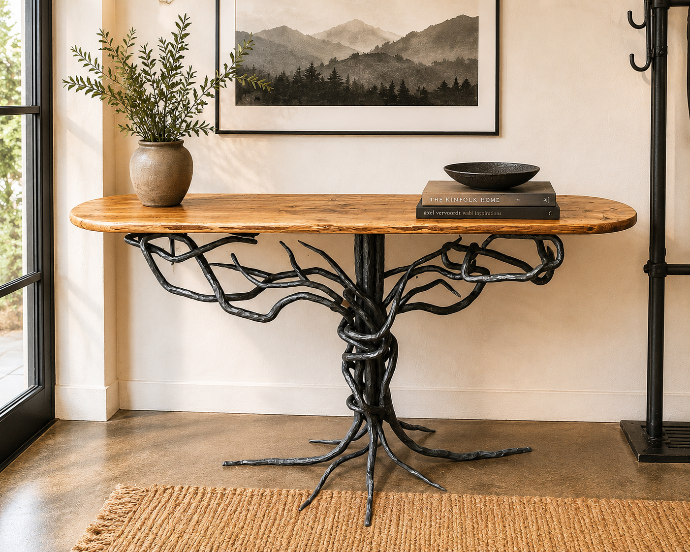 Sofa Table, Tangled Vines