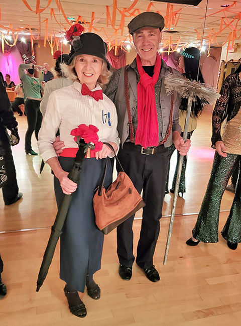 Winner of the dance costume contest at Bravo Dance Studio.