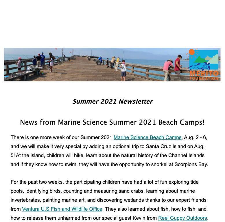 Summer 2021 Newsletter