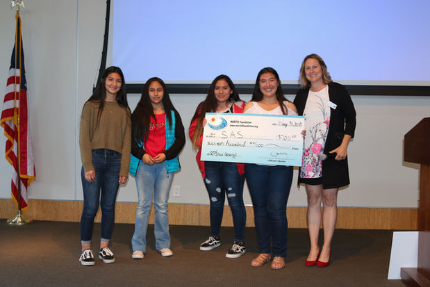 Fifty-nine 5th-12th-grade students were awarded cash and in-kind prizes worth $10,000