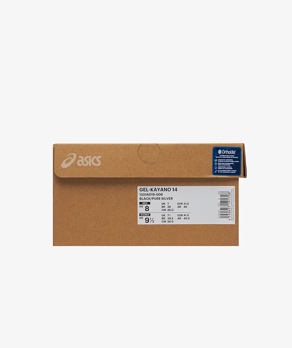 Thumbnail: Asics Gel Kayano ( Black and Grey)