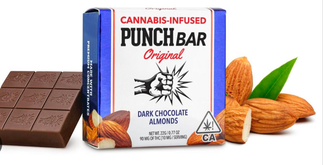 Punch bar (Dark Chocolate Almonds)