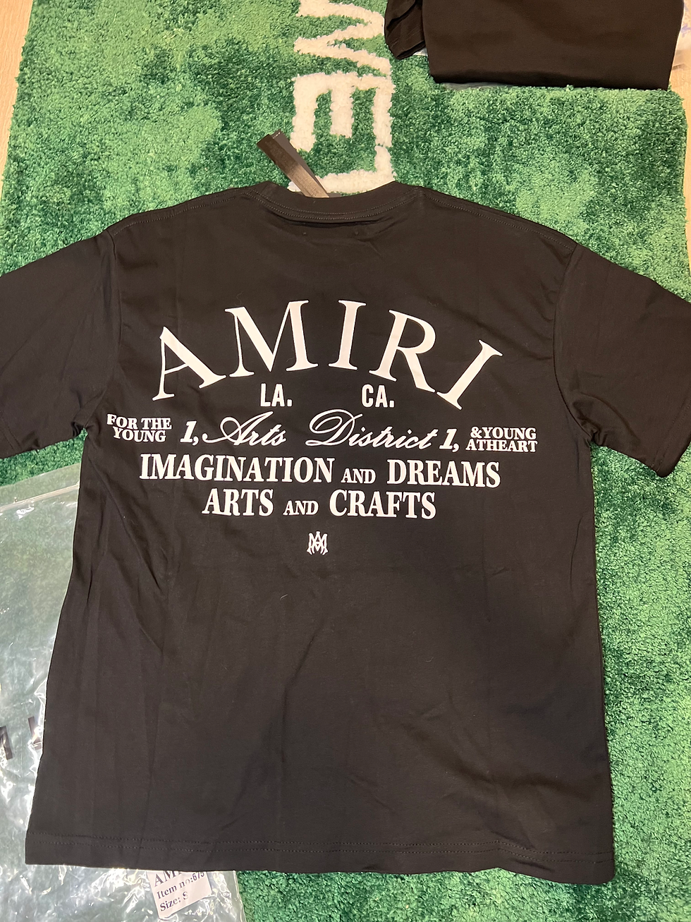Thumbnail: Amiri Black Tshirt