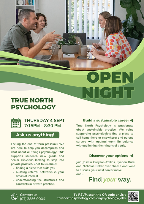 Open Night Flier Sept 2025