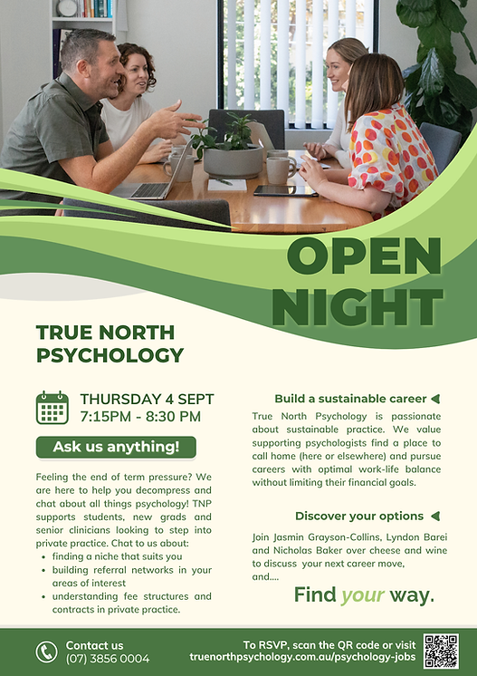 Open Night Flier Sept 2025