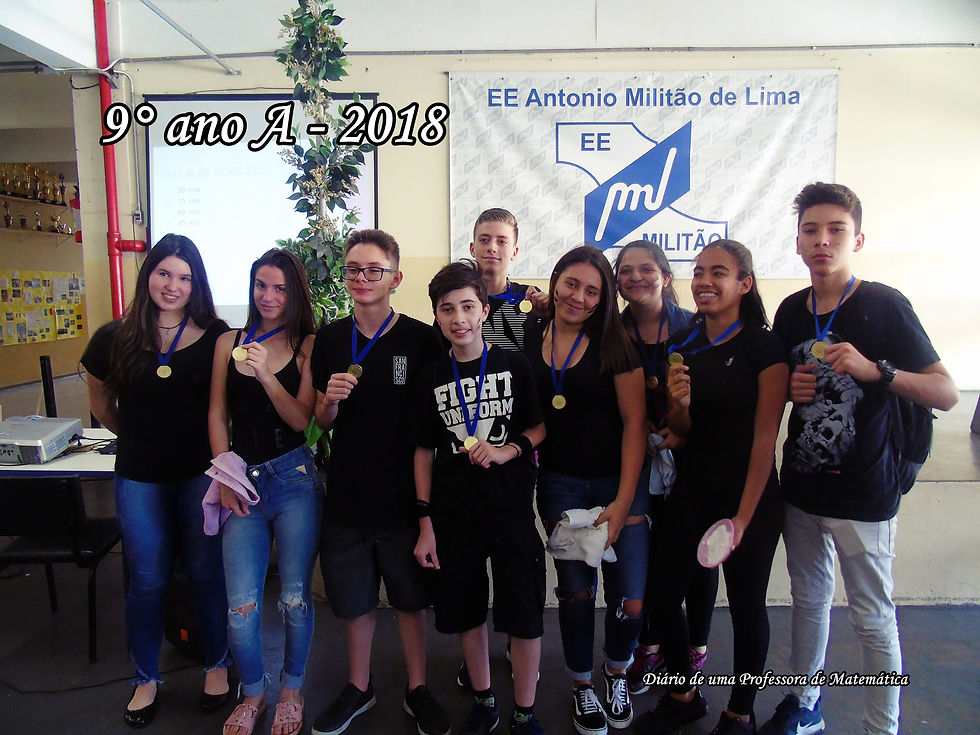 9° ano A - 2018