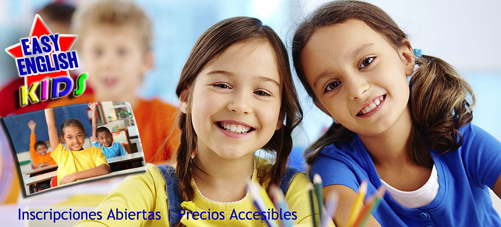 easy english kids new flyer poster