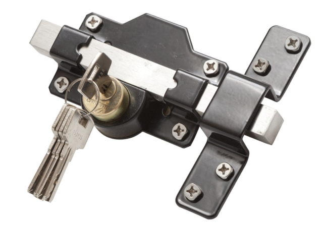Gate-lock with keys