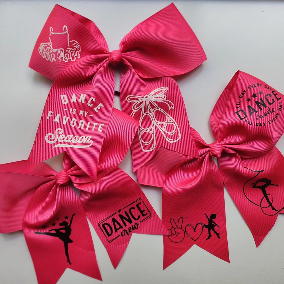 Thumbnail: Personalized Hair Bows