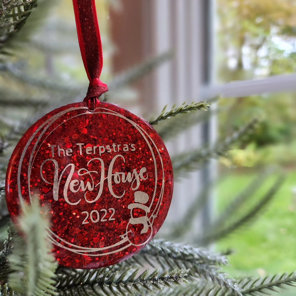 Thumbnail: Customizable Holiday Keepsake Ornaments