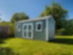 Stor-Mor_10x20_Portable-Utility-Storage-Building-Rent-To-Own_Pequea-Green_Navajo-White_Lig