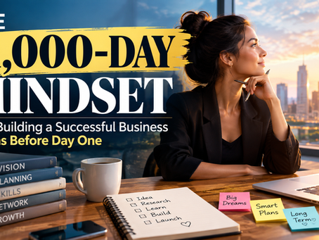 THE -1,000-DAY MINDSET