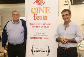thumbnail_Sub Dir. Cultura Dr Fernando Cairo y Dir de Turismo Martin Laventure IMM.jpg