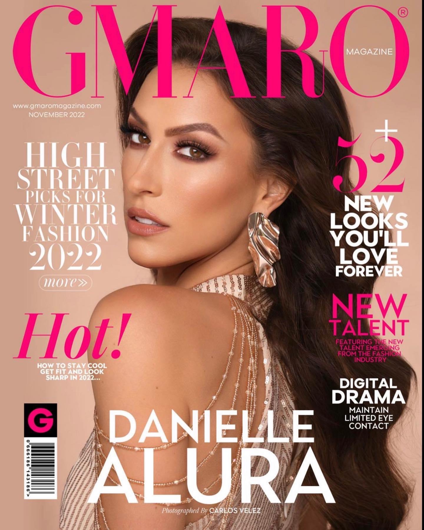 Danielle Alura in GMARO Magazine Cover