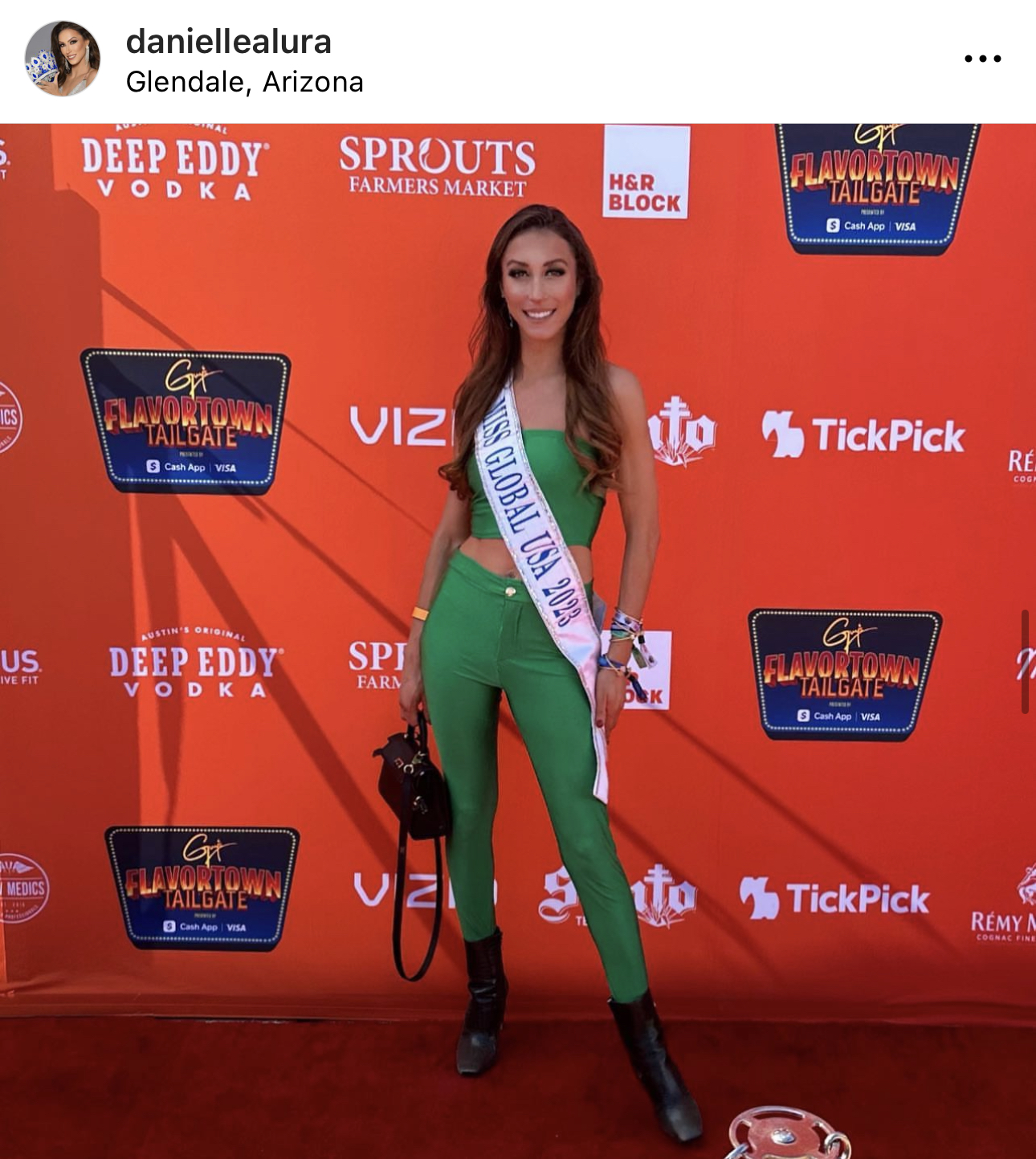 Danielle Alura in Super Bowl