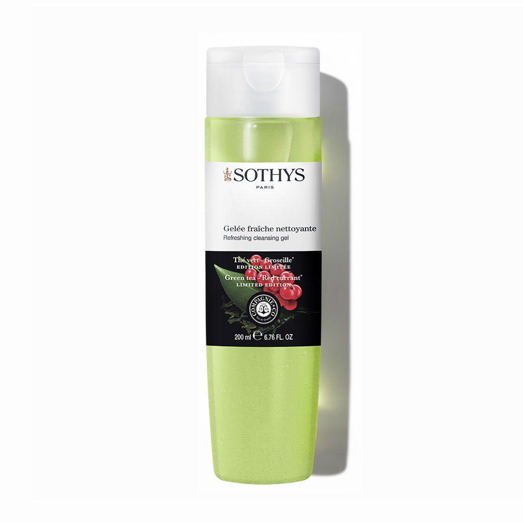 Gelée fraîche nettoyante Thé vert – Groseille