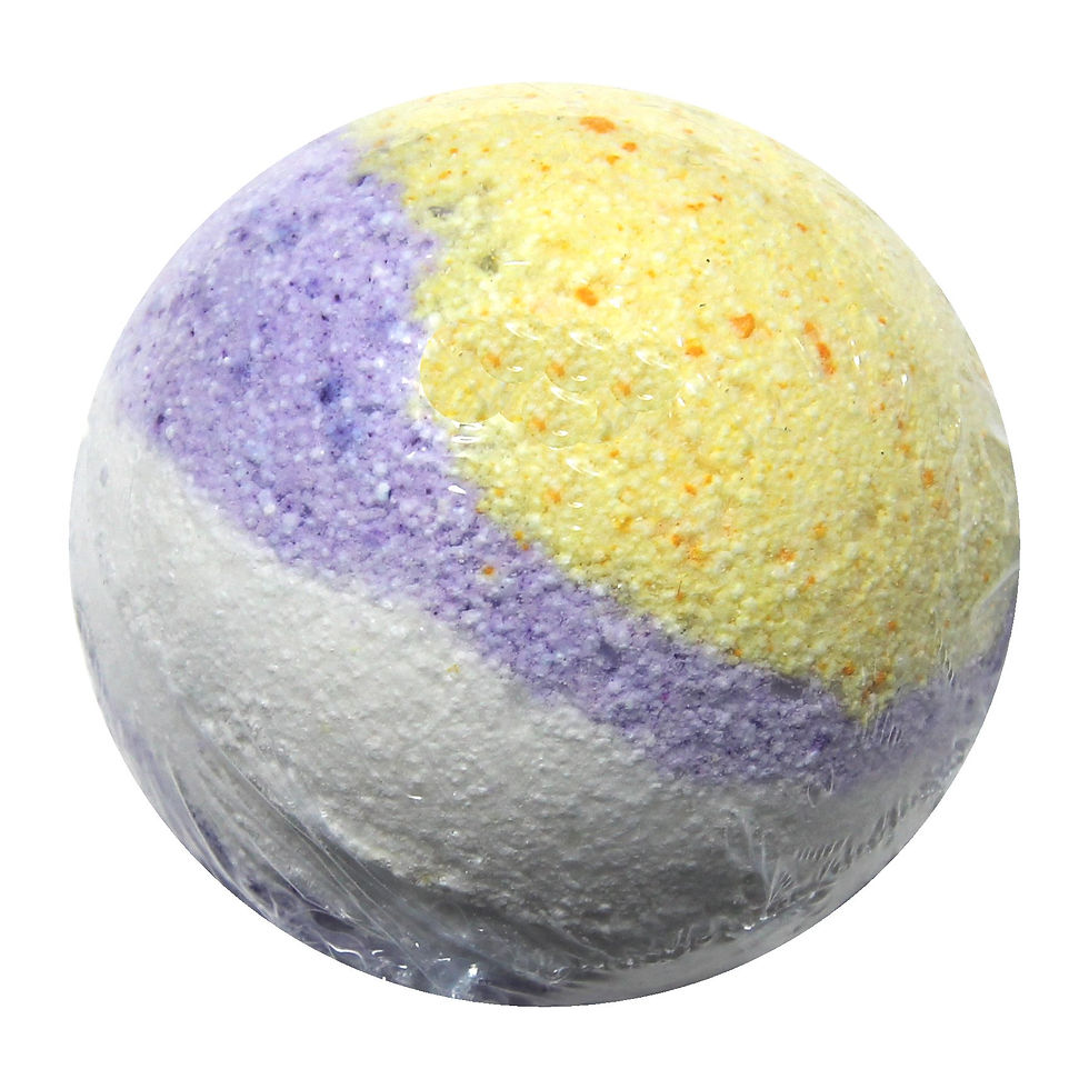 Bombe de bain Camomille et Romarin / Chamomile and Rosemary