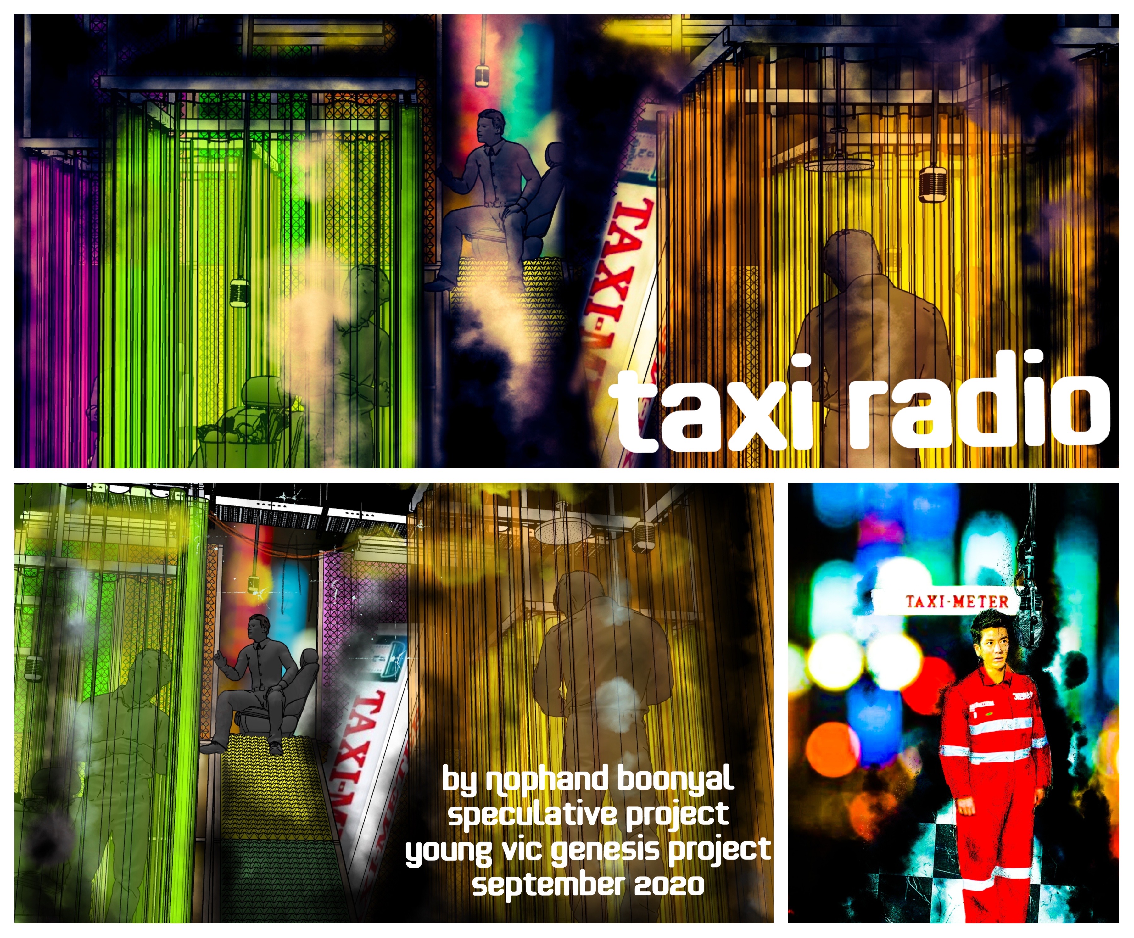 'Taxi Radio' - Design Images