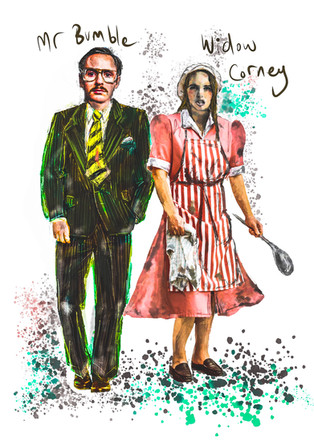 Mr Bumble & Widow Corney