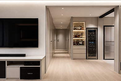 modern minimalist interior