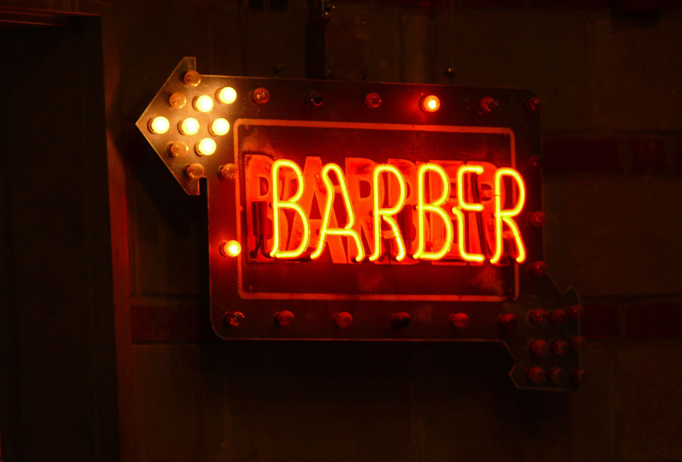 Illuminated shop sign