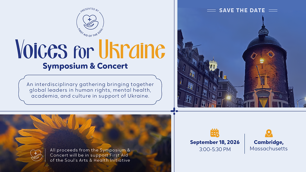 Voices for Ukraine: Symposium & Concert