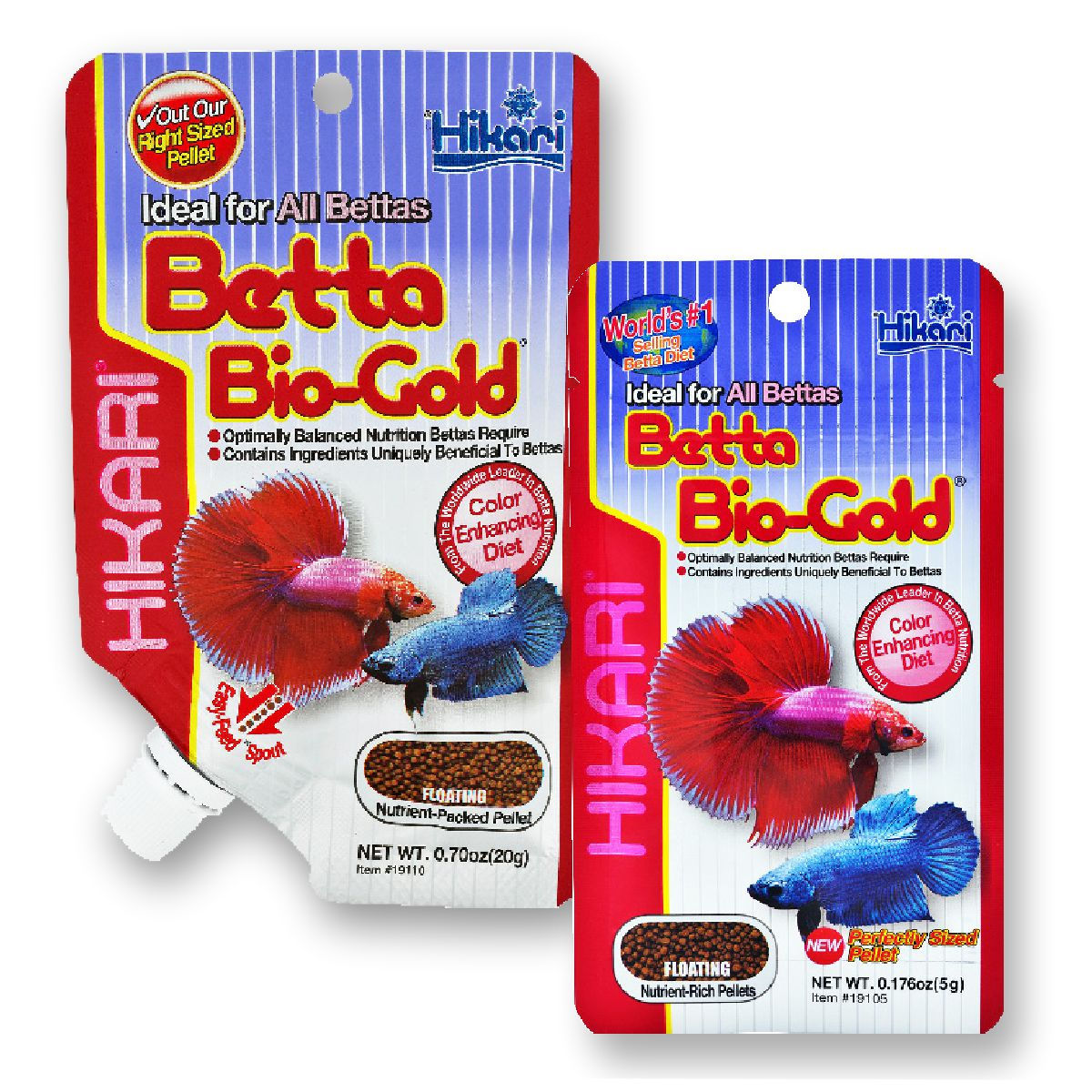 Hikari Tropical Betta Bio-Gold, Ежедневна хран