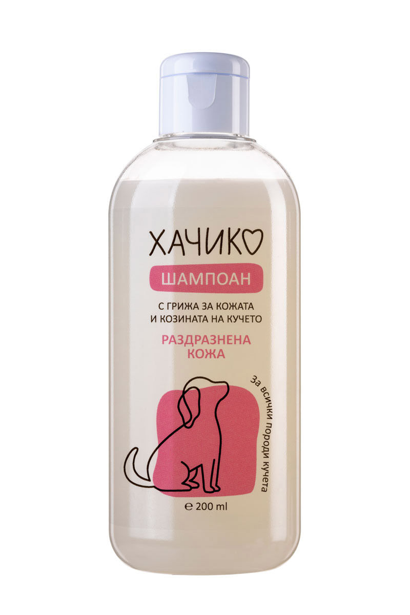 ХАЧИКО – ШАМПОАН ЗА РАЗДРАЗНЕНА КОЖА 250 ML