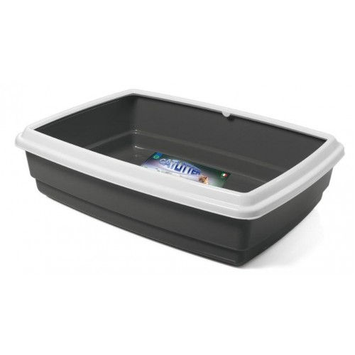 Миниатюра: Котешка тоалетна с борд 50x40x14 см GEORPLAST