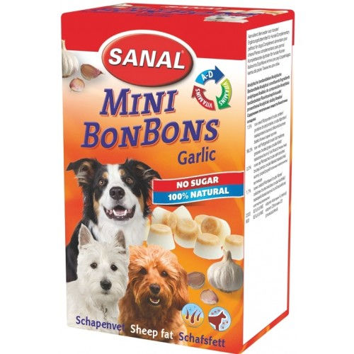 SANAL Витамини Mini BonBons - за козината и кожата 150г