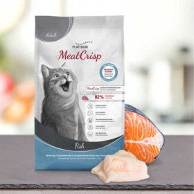 Platinum MeatCrisp суха храна за котки с 82% прясна риба​​​​​