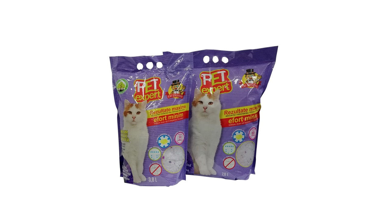 Pet Expert силиконов пясък лавандула