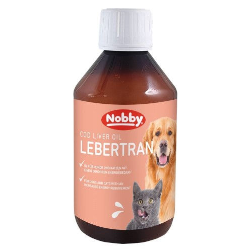 Добавка Nobby Cod Liver Oil- Масло от черен дроб на треска - 250 мл (74910)