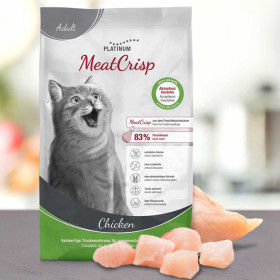 Platinum MeatCrisp суха храна за котки с прясно пилешко месо