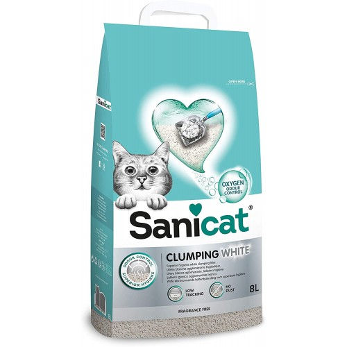 Sanicat Clumping White - чист и свеж бял 